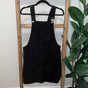 Black Overall Dress